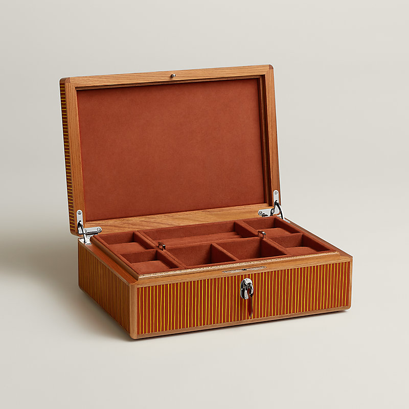 Amalthee Myriade watch and jewelry box, large model | Hermès USA